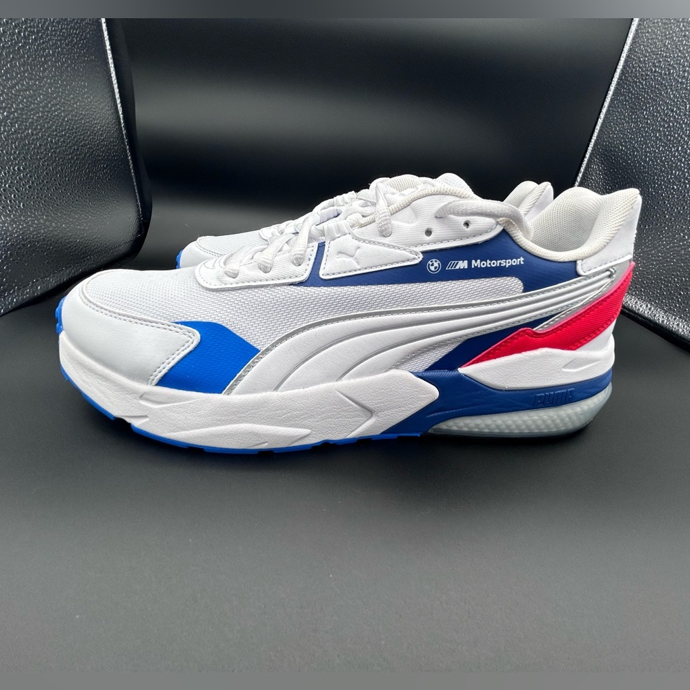 NWOT PUMA x BMW Motorsports Sneakers Red/White/Blue
Men's US 12 - Picture 9 of 9
